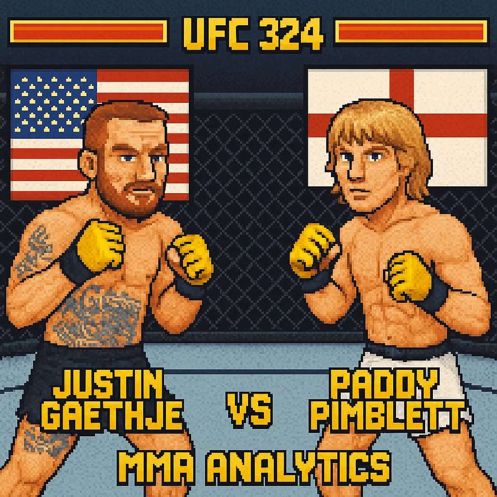 Justin Gaethje vs Paddy Pimblett - UFC 324